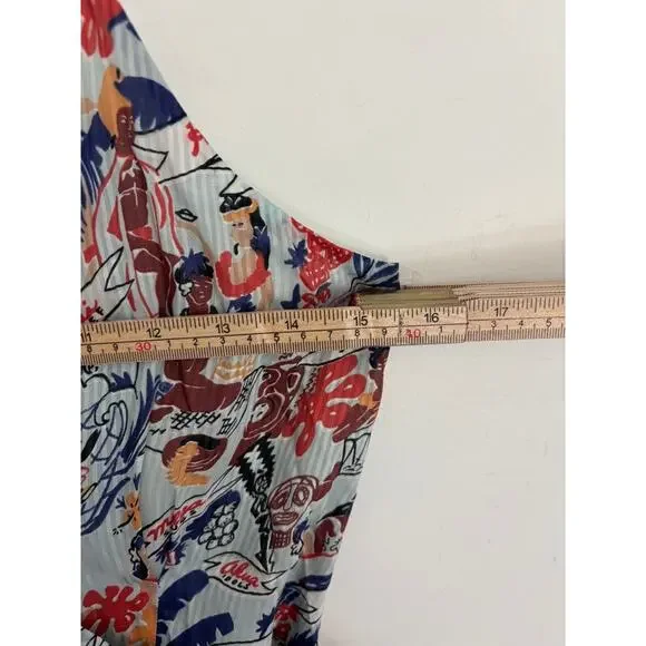 Scotch & Soda Keoni Rare Hawaiian-Print Jumpsuit Tropical Resortwear Women’s S - Picture 13 of 13